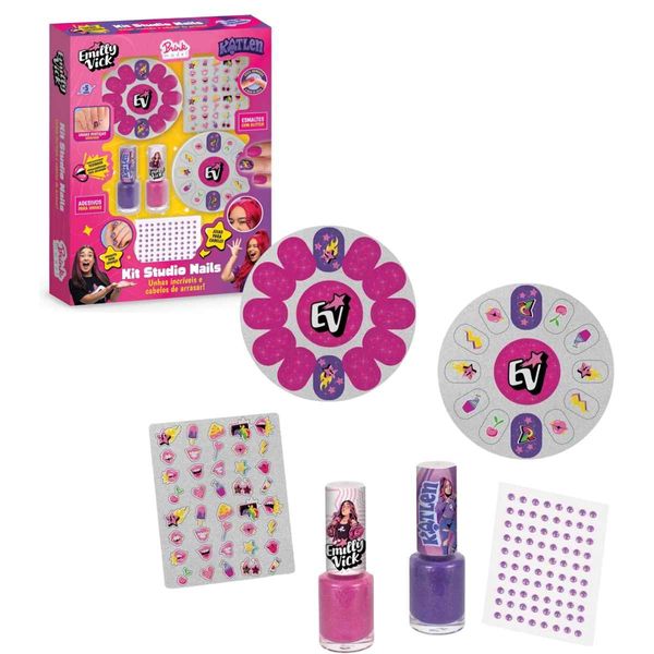 KIT NAILS DOS ROSA - BRINK MODEL
