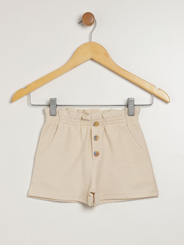 Short Infantil Para Menina - OFF WHITE 4