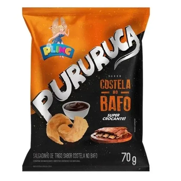 Salgadinho PURURUKITOS Costela no Bafo 70g