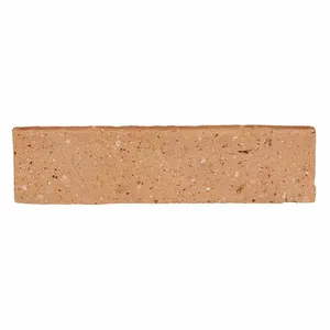Revestimento Brick Botticelli Rosso 7X26cm Caixa com 0,8 m² Interno e Externo Borda Reta Lepri