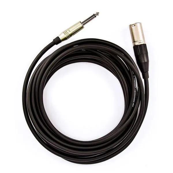 Cabo De Microfone P10 Mono Para Xlr Macho Amphenol - 3 Metros