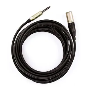 Cabo De Microfone P10 Mono Para Xlr Macho Amphenol - 3 Metros