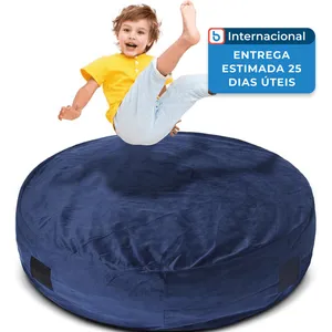 Capa Sensorial com Espuma Homewell 122cm Azul A-MBI