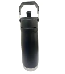 Garrafa Térmica 680ml Com Alça Diversas Cores