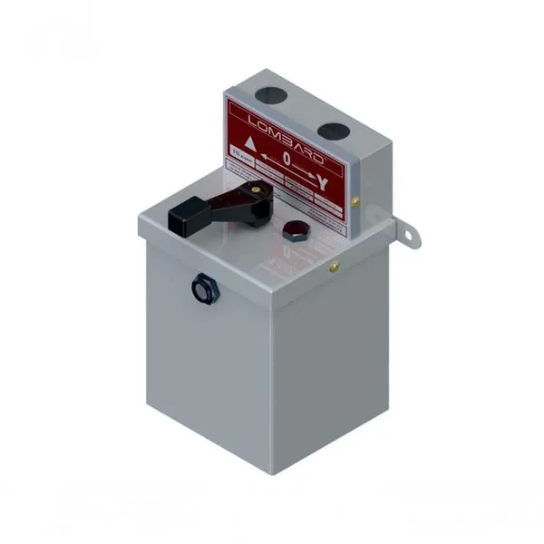 Chave Partida Direta Trifásica Estrela Triangulo á óleo Lombard 60a 20hp(220v)/30hp(380v)