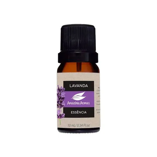Essência Oleosa Lavanda 10ML Alta Concentração para Difusores e Aromatizadores Amazônia Aromas Essência Oleosa Lavanda 10ML Alta Concentração Amazônia Aromas