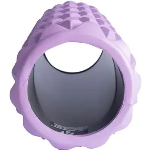 Rolo Miofascial Diamond para Liberação Muscular com Textura Rígida Lilás e Preto Acte Sports Rolo Miofascial Diamond para Automassagem Lilás e Preto Acte Sports