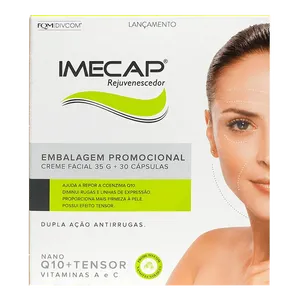 Kit Rejuvenescedor Imecap Creme Facial 35g + 30 Cápsulas