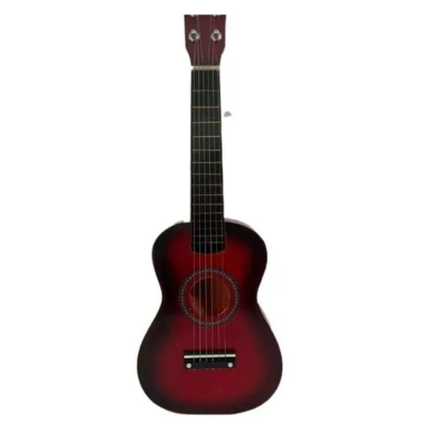 Violão Acústico Infantil Mini 6 Cordas de Madeira para Iniciantes com Palheta Utibom Violão Acústico Infantil Mini 6 Cordas Madeira para Iniciantes Utibom