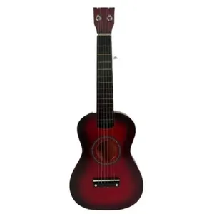 Violão Acústico Infantil Mini 6 Cordas de Madeira para Iniciantes com Palheta Utibom Violão Acústico Infantil Mini 6 Cordas Madeira para Iniciantes Utibom