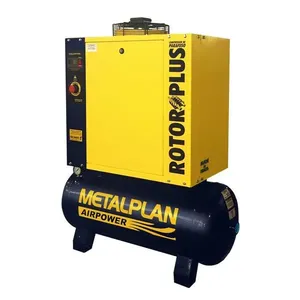 Compressor Parafuso 24,9 PCM 6HP 220V Trifásico Rotorplus - Metalplan
