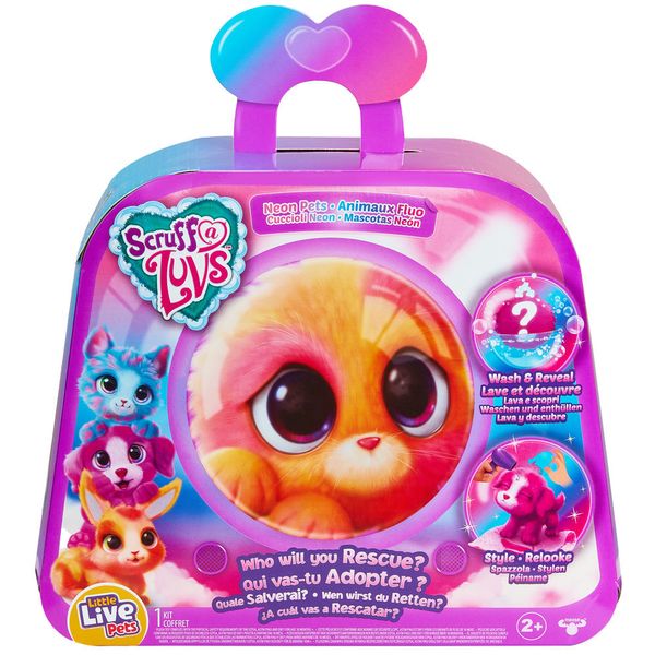 Pelucia - Adotados Scruff a Luvs - Serie Neon - Fun