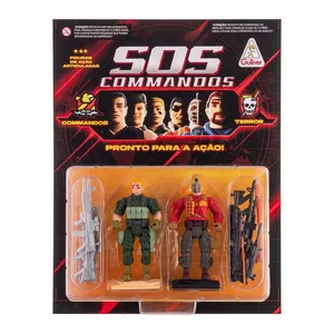 Sos Comandos - Figuras e Acessórios - White Bily e Gladios 893 - Gulliver