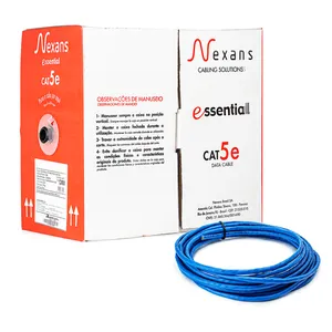 Cabo de Rede Nexans Cat5e Azul 30 MT
