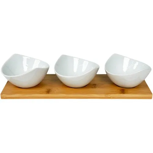 Jogo 4 Peças Bowls Concepts com Bandeja 087-541023