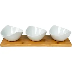 Jogo 4 Peças Bowls Concepts com Bandeja 087-541023