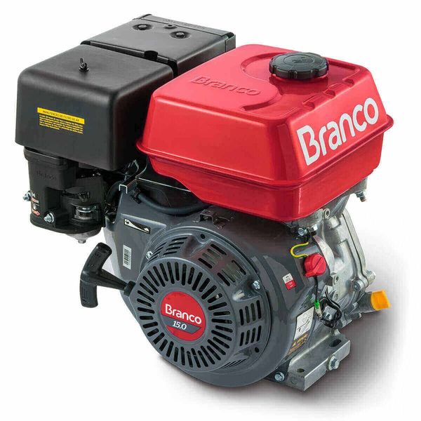Motor Branco Estacionário a Gasolina Partida Manual E Elétrica B4T-15.0E (MP)