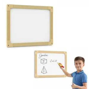 Quadro Branco Lousa Utibom Quadro Branco 30x40cm Junges MDF Multiuso para Anotações Planejamento Mural Branco Lousa Quadro Branco Utibom Quadro Branco 30x40cm Junges MDF Multiuso para Escritório Escola Branco