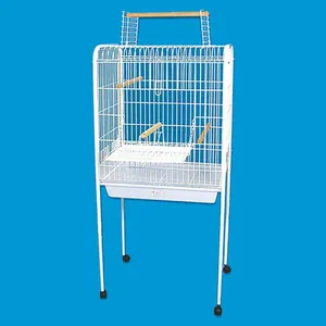 Viveiro Tubular Desmotável com Bandeja Malha Larga Mônaco Único