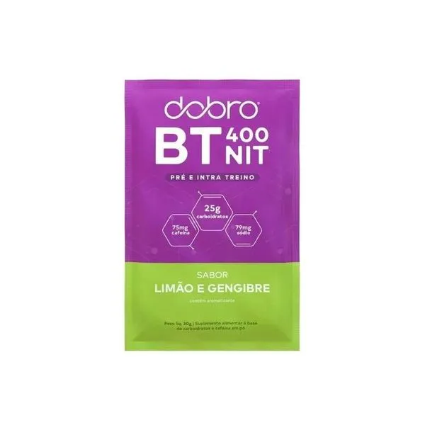 BT Nitrato Sachê Limão e Gengibre com Cafeína Dobro 30g
