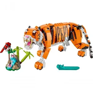 Brinquedo de Montar Lego Creator 3 em 1 Tigre Majestoso 755 Peças para Maiores de 9 Anos Lego Brinquedo de Montar Lego Creator 3 em 1 Tigre Majestoso 755 Peças Lego