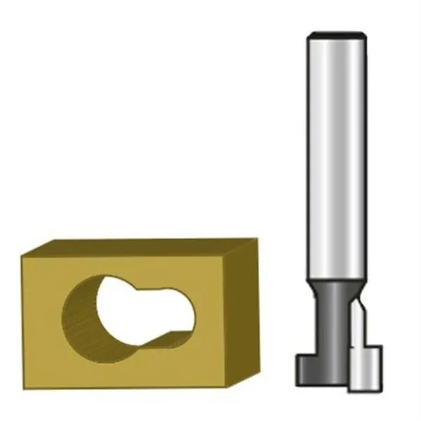Fresa Para Miolo de Fechadura HT 1/4""- D02129 - MAKITA