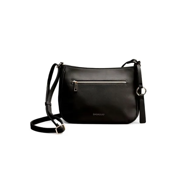 Bolsa Feminina Transversal Saffiano Preta 0280809458001
