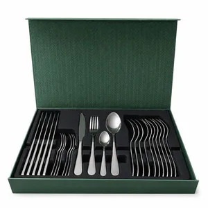 Faqueiro Completo Inox 24 Peças Livre de BPA para Cozinha Moderna