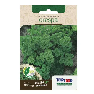 Sementes de Salsa Crespa Tradicional Topseed Garden Único