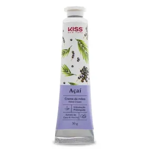 Creme para Mãos Kiss NY Açaí 30g - Hidratação Profunda