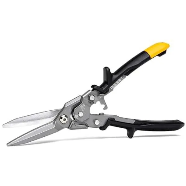 Tesoura de Aviação Profissional Longa e Corte Reto - TB-H4-60-SL - TOUGHBUILT BRASIL Tesoura de Aviação Profissional Longa e Corte Reto TB-H4-60-SL TOUGHBUILT BRASIL