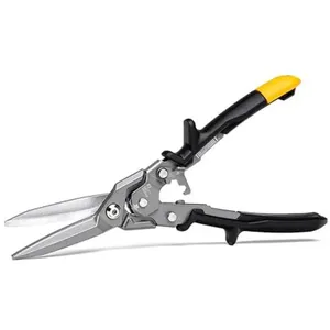 Tesoura de Aviação Profissional Longa e Corte Reto - TB-H4-60-SL - TOUGHBUILT BRASIL Tesoura de Aviação Profissional Longa e Corte Reto TB-H4-60-SL TOUGHBUILT BRASIL