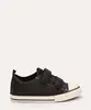 tênis infantil com tiras e velcro preto 27