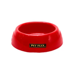 Comedouro para Cães Pet Flex Vermelho N° 01