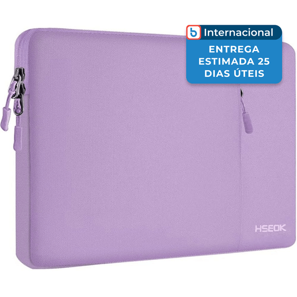 Bolsa para Notebook 15,6" com Alça de Ombro Hseok L01P01 Roxo A-MBI