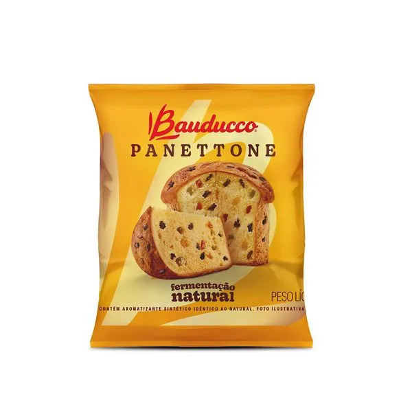 Mini Panettone de Frutas Bauducco 80g