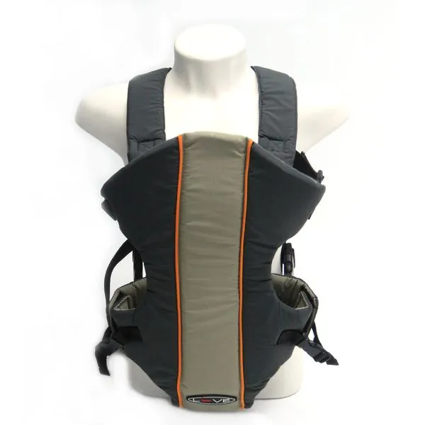 Bolsa Mochila Canguru Bebe 2 Em 1 Cinza Love