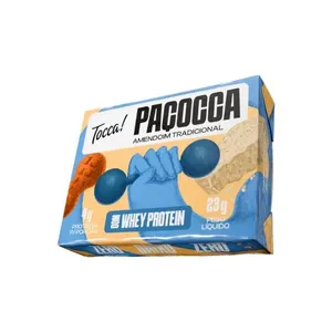 Paçoca Zero com Whey 23g Tocca PACOCA ZERO TOCCA C/WHEY 23G