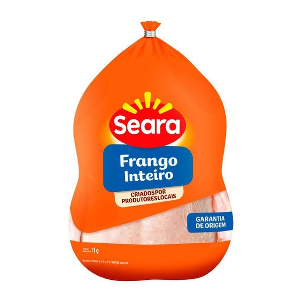 Frango Seara Inteiro Congelado Kg