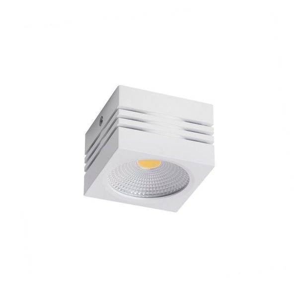 Spot De Sobrepor Nordecor Viena Led 10w Bivolt Branco 3000k Luz Amarela