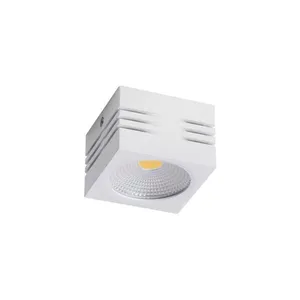 Spot De Sobrepor Nordecor Viena Led 10w Bivolt Branco 3000k Luz Amarela