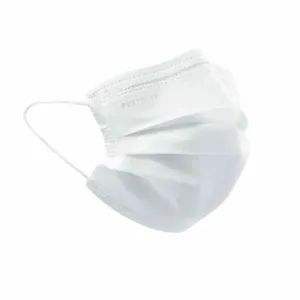 Máscara Branco Descartável Com Elástico Tripla C/50 75g