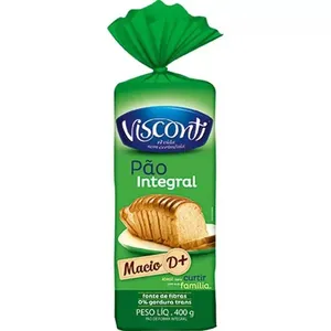 Pão Integral Visconti 400g PAO VISCONTI 400G IN