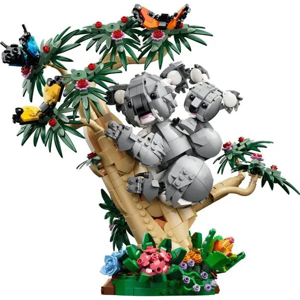 Brinquedo de Construção Creator 3 em 1 Animais Selvagens Família de Coalas Cinza Lego Brinquedo de Construção Creator 3 em 1 Família de Coalas Cinza Lego