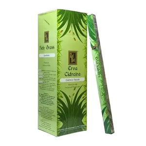 Incenso De Erva Cidreira Zed Black Caixa Com 25 Pacotes (MP)