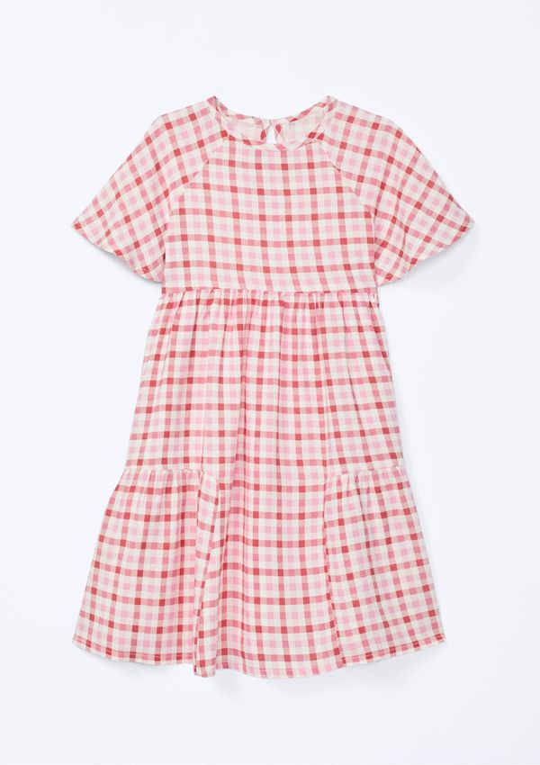 Vestido Infantil Menina Estampado - Vermelho 010