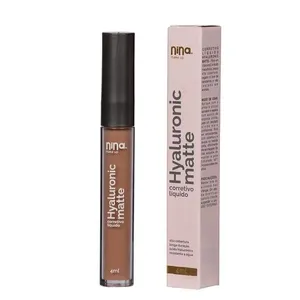 Corretivo Líquido Nina Makeup Hyaluronic Matte Cor 04 CORRETIVO LIQ NINA MAKEUP HYALURONIC MAT