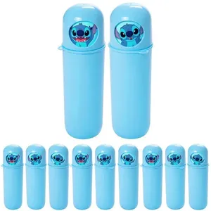 Kit 15 Lembrancinhas de Festa Box Multiuso Giratório p/ Sacola Surpresa Lilo Stitch