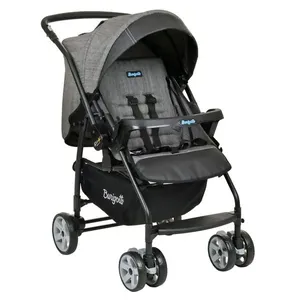 Carrinho de Passeio – Burigotto – Rio K - De 0 a 15 Kg – Preto