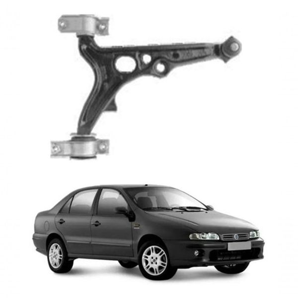 Bandeja de Suspensão Dianteira Lado Esquerdo F103 Compatível com Fiat Marea 1999 a 2006 com Pivô Completo Amortex Bandeja de Suspensão Dianteira Lado Esquerdo F103 Compatível com Fiat Marea 1999 a 2006 Amortex